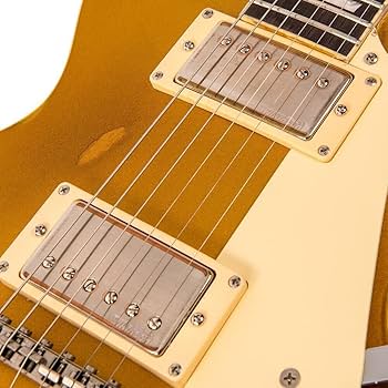 Amazon.com: VINTAGE Electric Guitar, Right, Distressed Gold